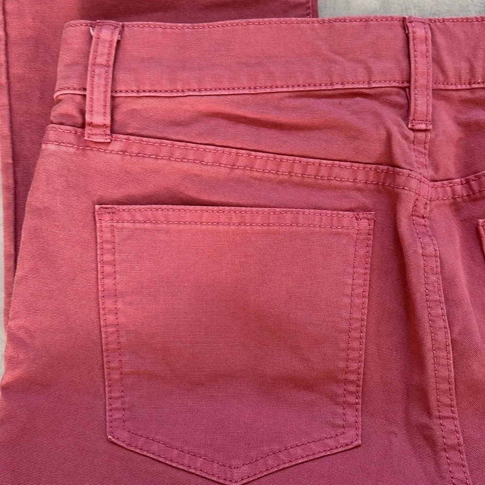 Tory Burch jeans  pants  cropped/ankle  midrise  slight flare leg DUSTY Rose EUC